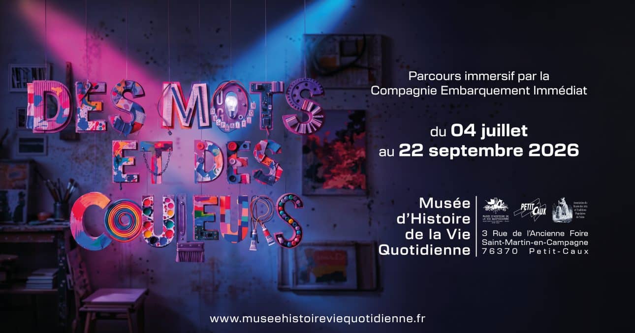 Des mots et des couleurs - Parcours immersif par la compagnie Embarquement Immédiat
